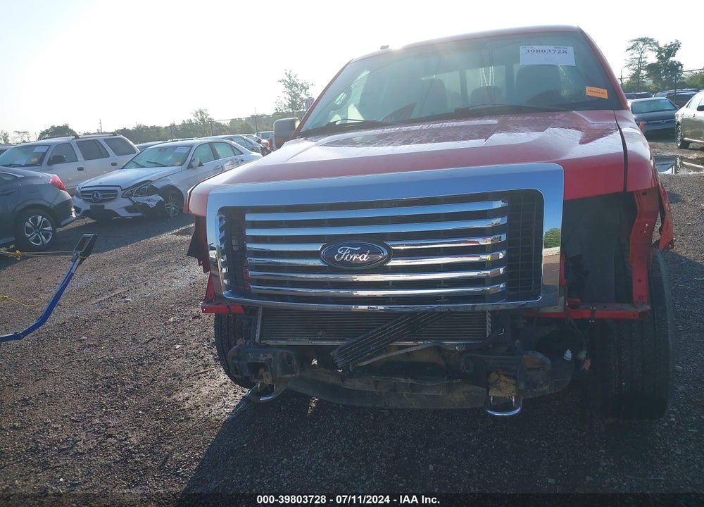 2012 FORD F-150 XLT VIN: 1FTFX1EFXCFA38054