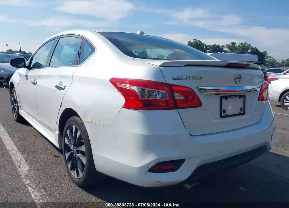 2017 NISSAN SENTRA SR VIN: 3N1AB7AP0HY398558