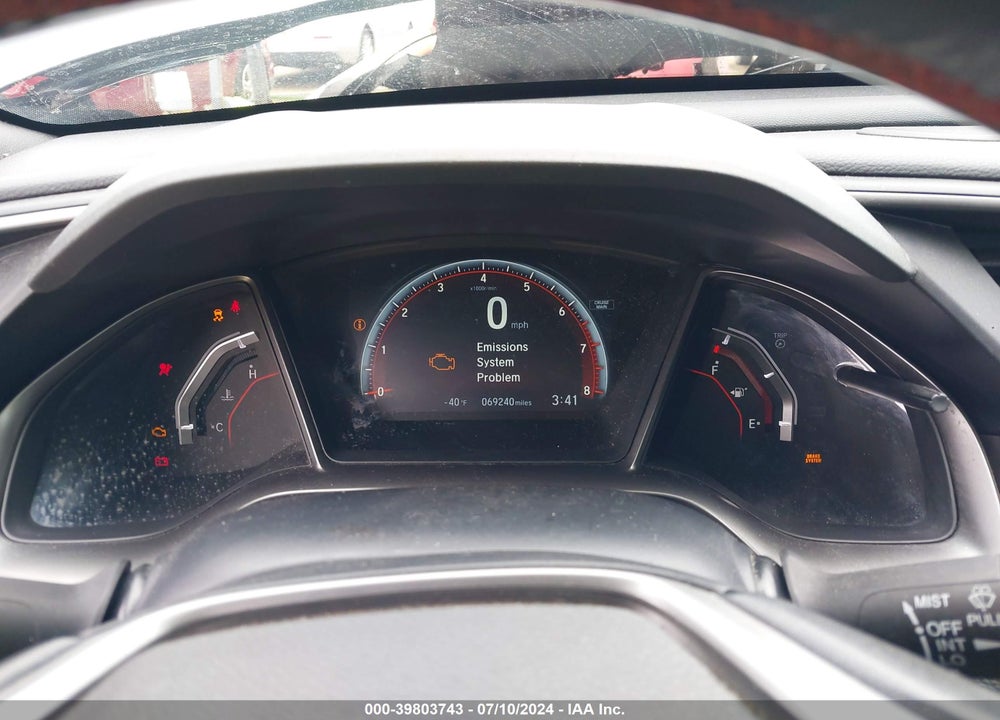 2017 HONDA CIVIC SI VIN: 2HGFC1E54HH702648