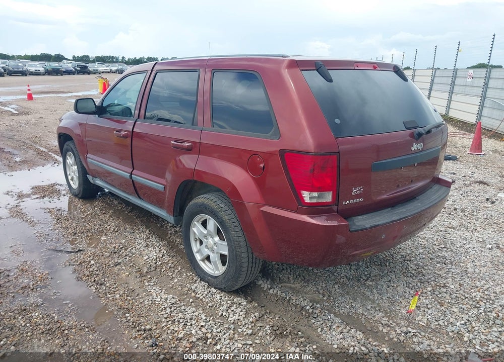 2007 JEEP GRAND CHEROKEE LAREDO VIN: 1J8GS48K37C602477