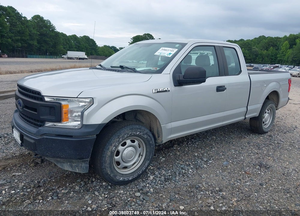 2018 FORD F-150 XL VIN: 1FTFX1E58JKE60609
