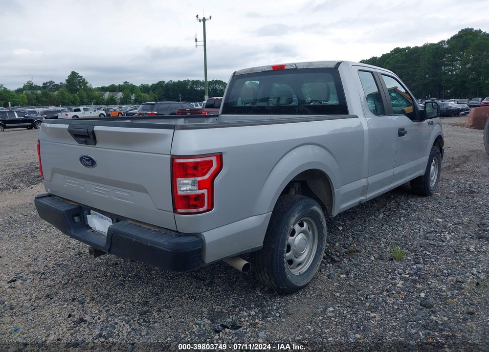 2018 FORD F-150 XL VIN: 1FTFX1E58JKE60609