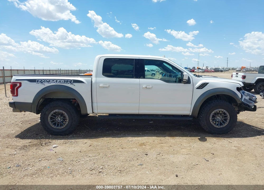 2020 FORD F-150 RAPTOR VIN: 1FTFW1RG6LFA84325