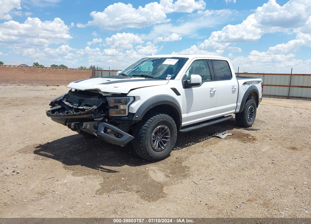 2020 FORD F-150 RAPTOR VIN: 1FTFW1RG6LFA84325
