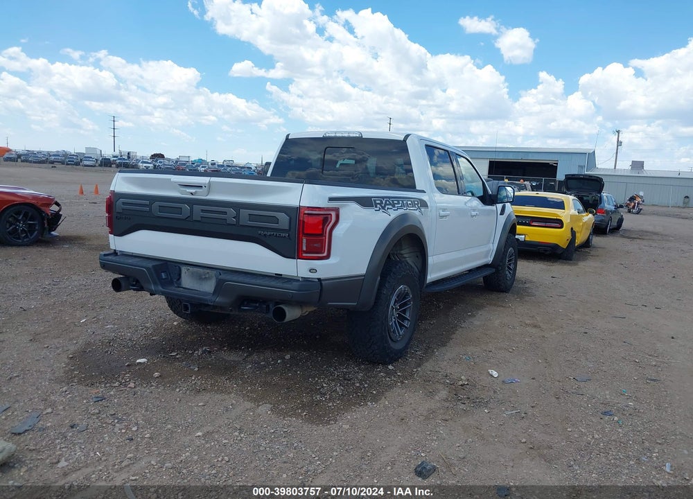 2020 FORD F-150 RAPTOR VIN: 1FTFW1RG6LFA84325