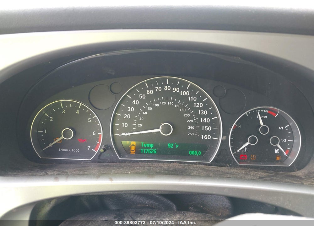 2008 SAAB 9-5 AERO VIN: YS3EH59G283500918
