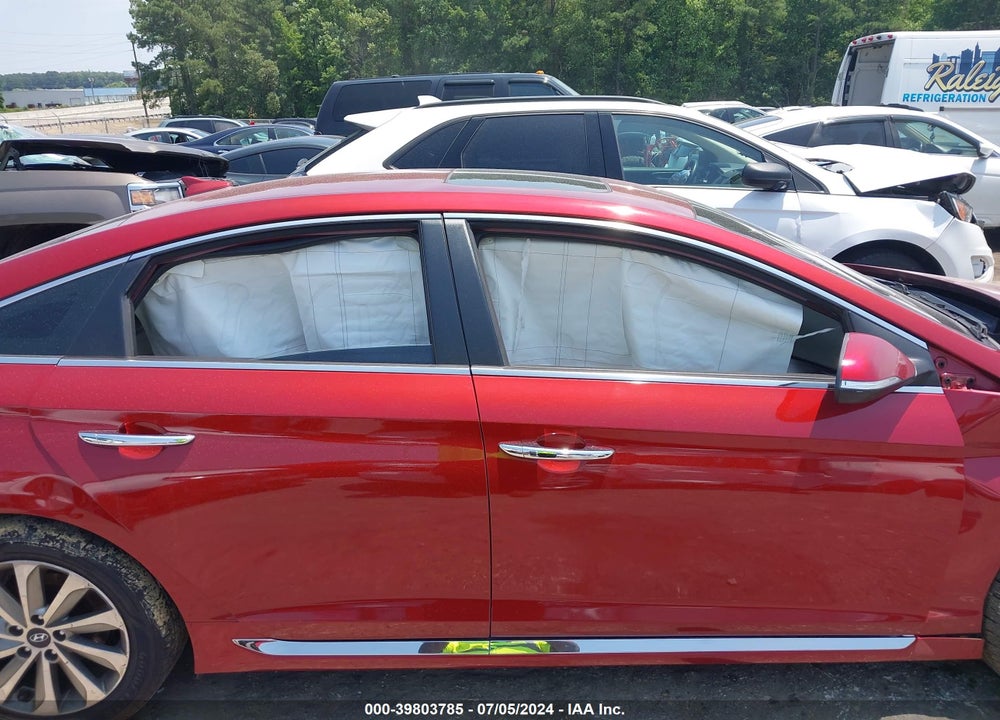 2016 HYUNDAI SONATA SPORT VIN: 5NPE34AF1GH427448