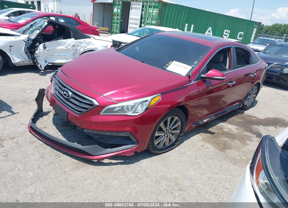 2016 HYUNDAI SONATA SPORT VIN: 5NPE34AF1GH427448