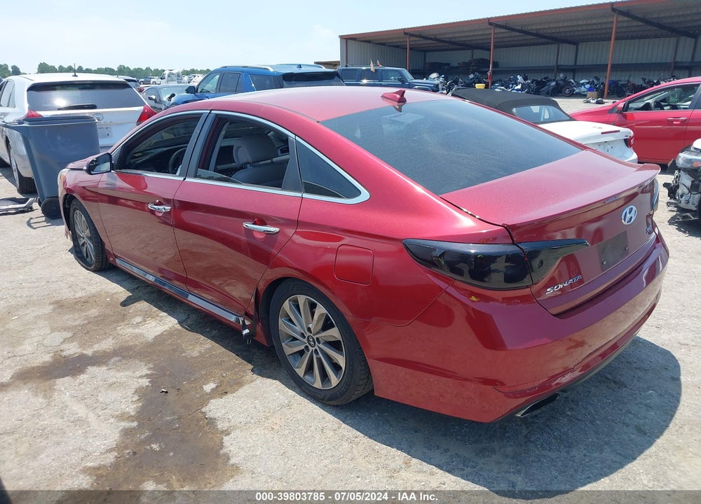 2016 HYUNDAI SONATA SPORT VIN: 5NPE34AF1GH427448