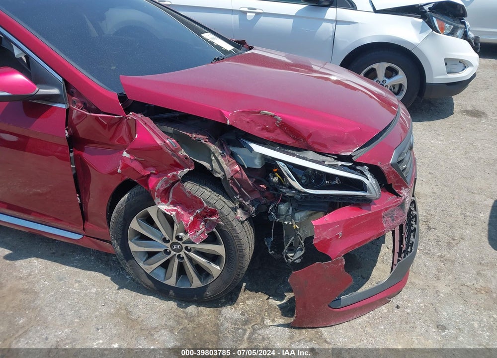 2016 HYUNDAI SONATA SPORT VIN: 5NPE34AF1GH427448