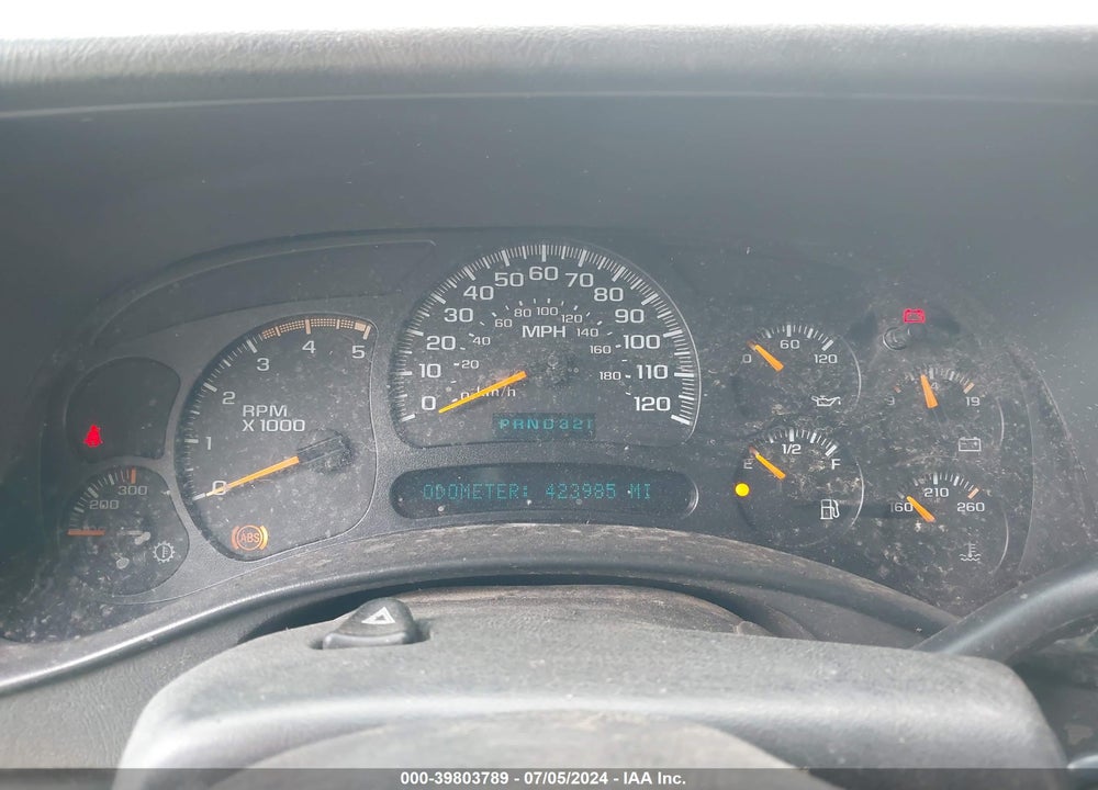 2003 CHEVROLET SILVERADO 3500 LS VIN: 1GCJK39183E153275