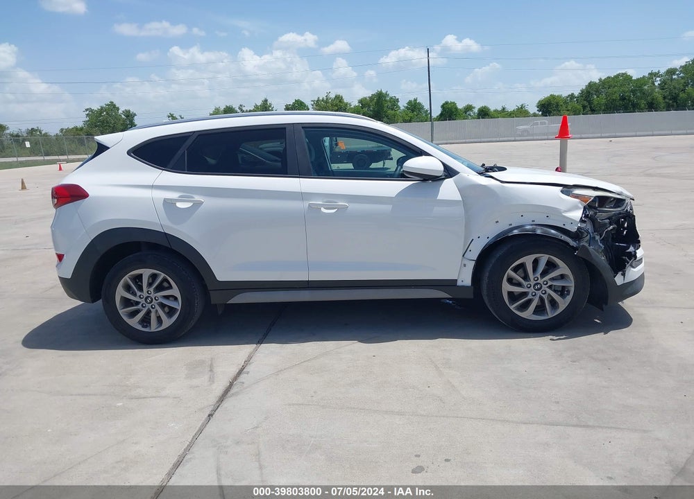 2018 HYUNDAI TUCSON SEL VIN: KM8J33A47JU690530
