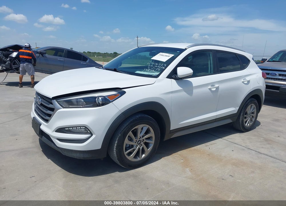 2018 HYUNDAI TUCSON SEL VIN: KM8J33A47JU690530