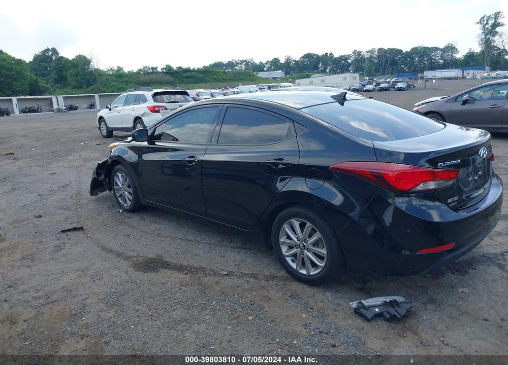 2015 HYUNDAI ELANTRA SE VIN: 5NPDH4AE9FH547789