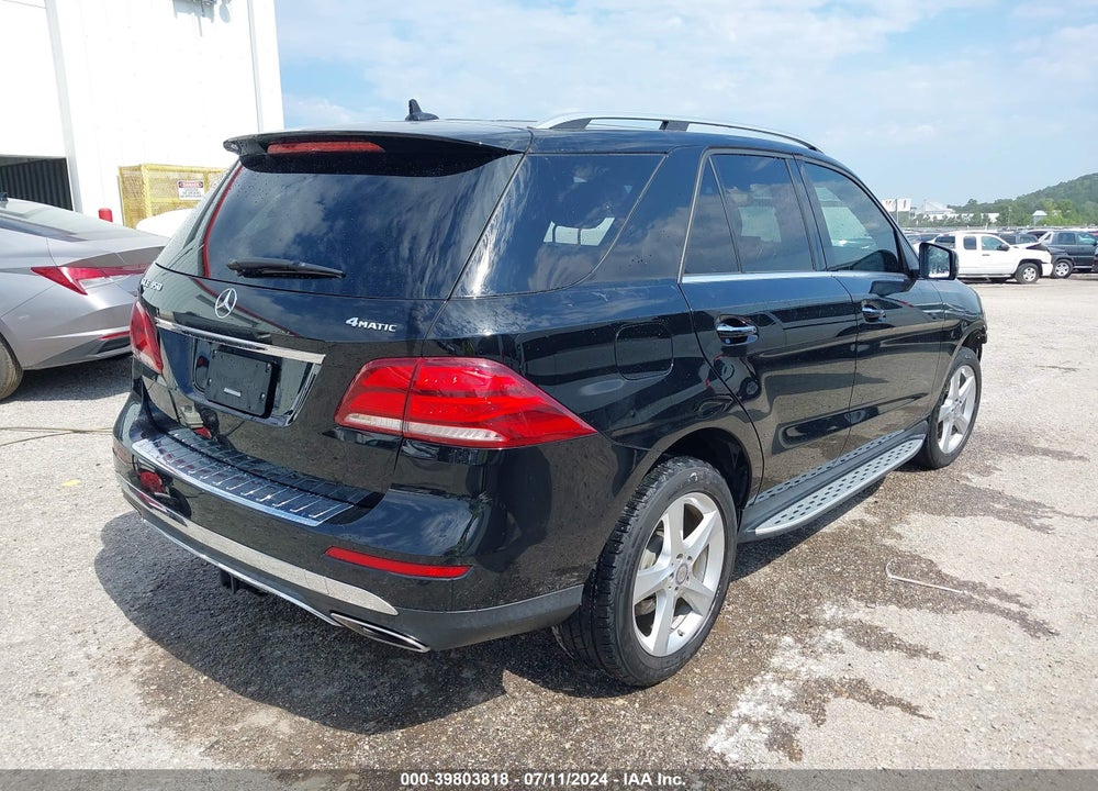 2017 MERCEDES-BENZ GLE 350 4MATIC VIN: 4JGDA5HB8HA837923