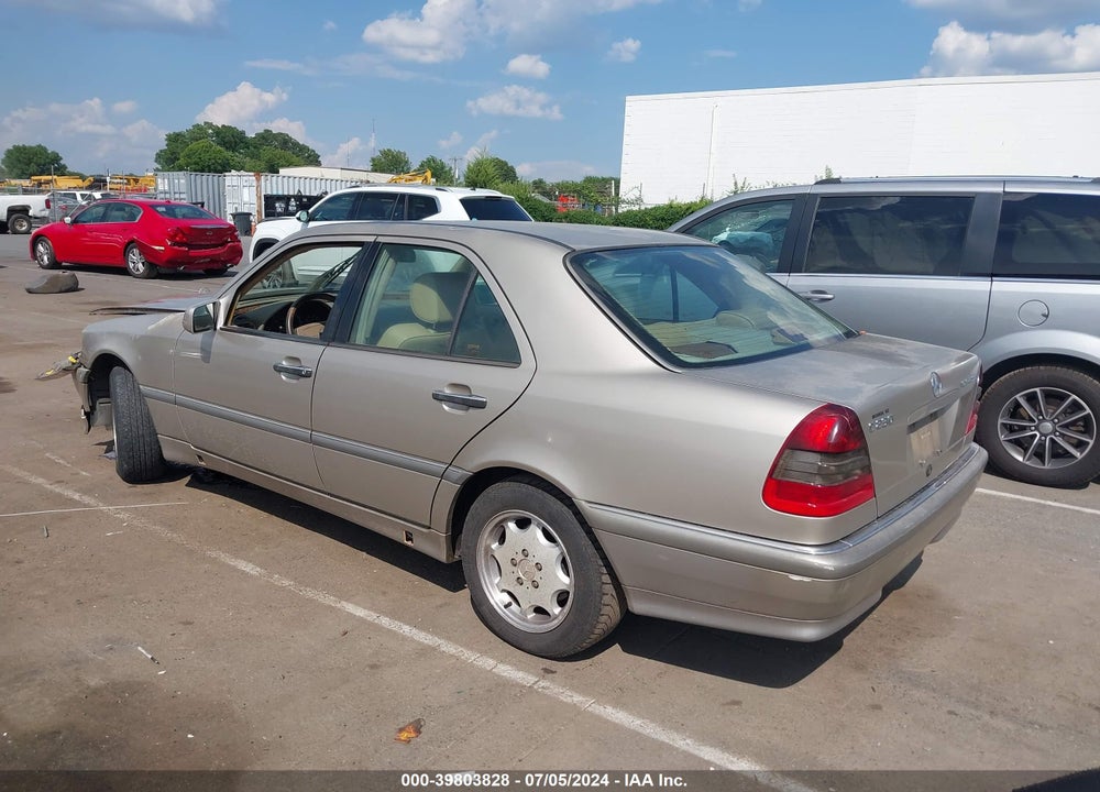 1999 MERCEDES-BENZ C 230 KOMPRESSOR VIN: WDBHA24G4XA773768