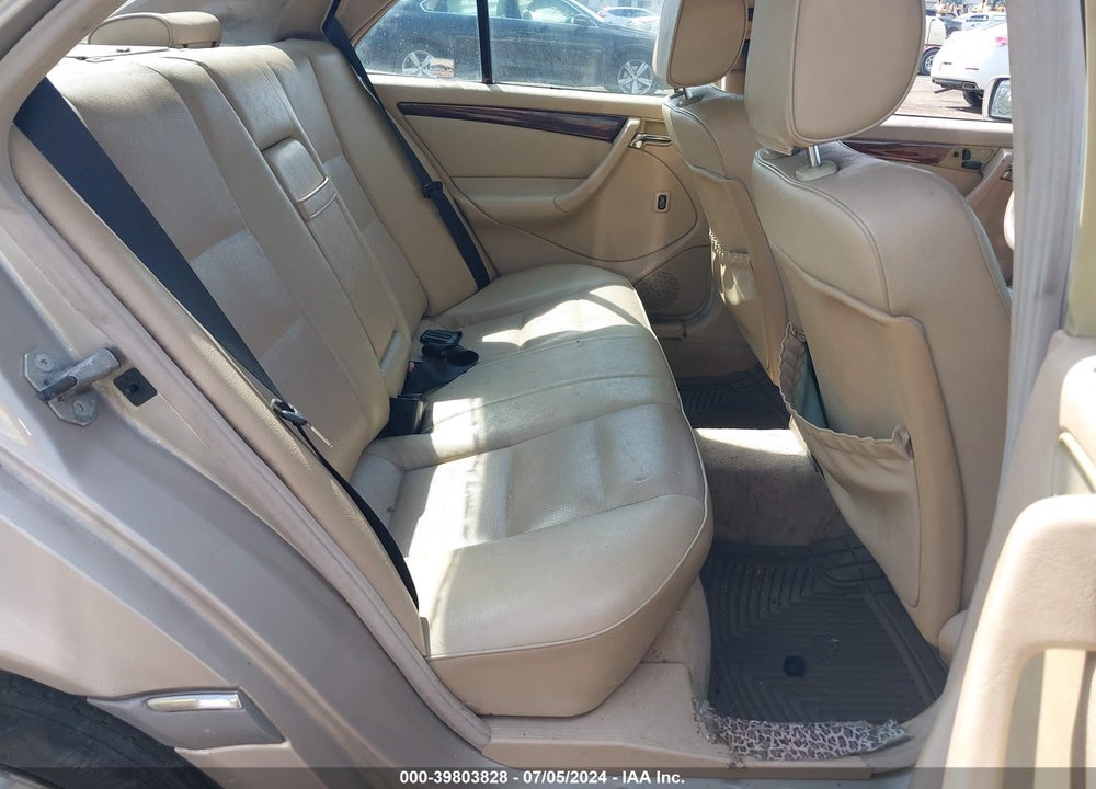 1999 MERCEDES-BENZ C 230 KOMPRESSOR VIN: WDBHA24G4XA773768