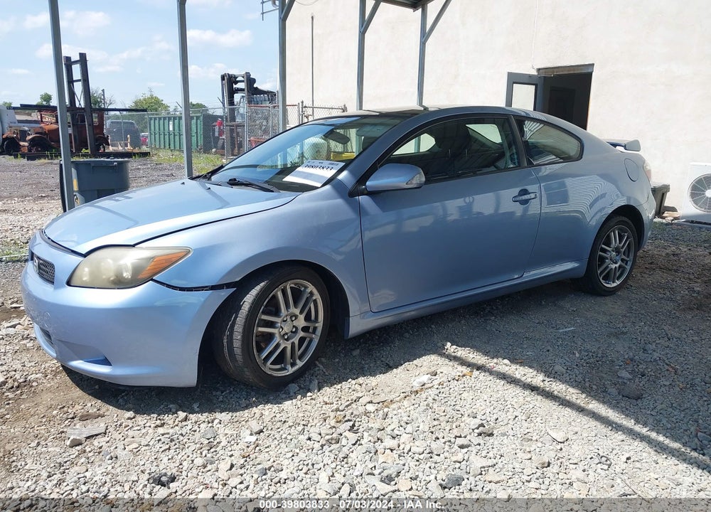 2008 SCION TC VIN: JTKDE167X80256275