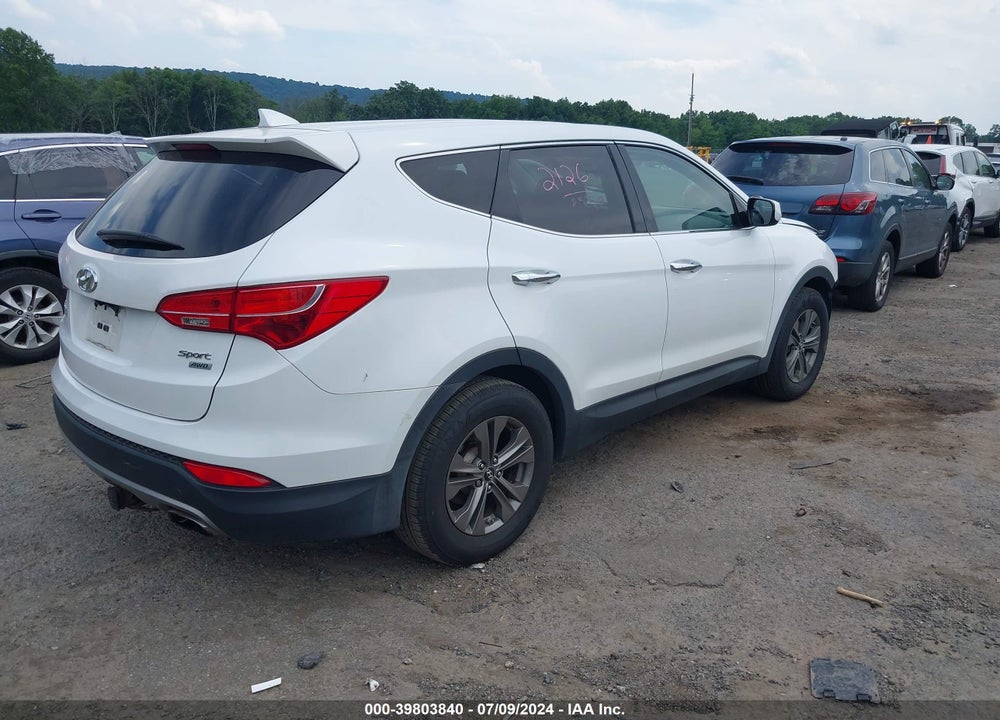 2013 HYUNDAI SANTA FE SPORT VIN: 5XYZTDLB5DG026175