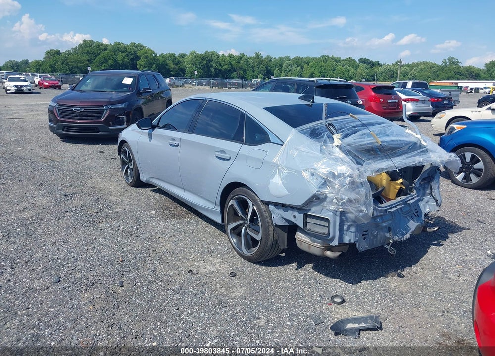 2022 HONDA ACCORD VIN: 1HGCV1F31NA074598