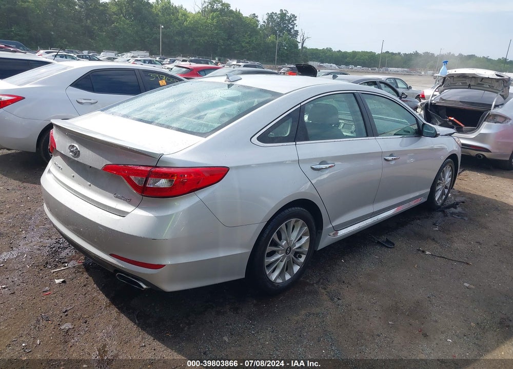 2015 HYUNDAI SONATA LIMITED VIN: 5NPE34AF7FH089360