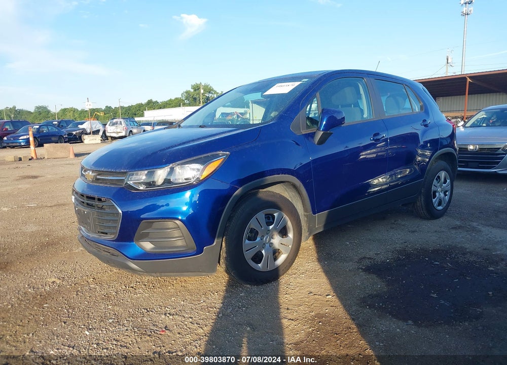 2017 CHEVROLET TRAX LS VIN: 3GNCJKSB5HL171384