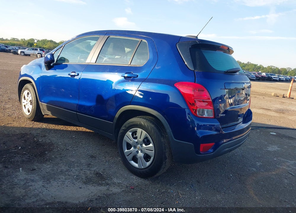 2017 CHEVROLET TRAX LS VIN: 3GNCJKSB5HL171384