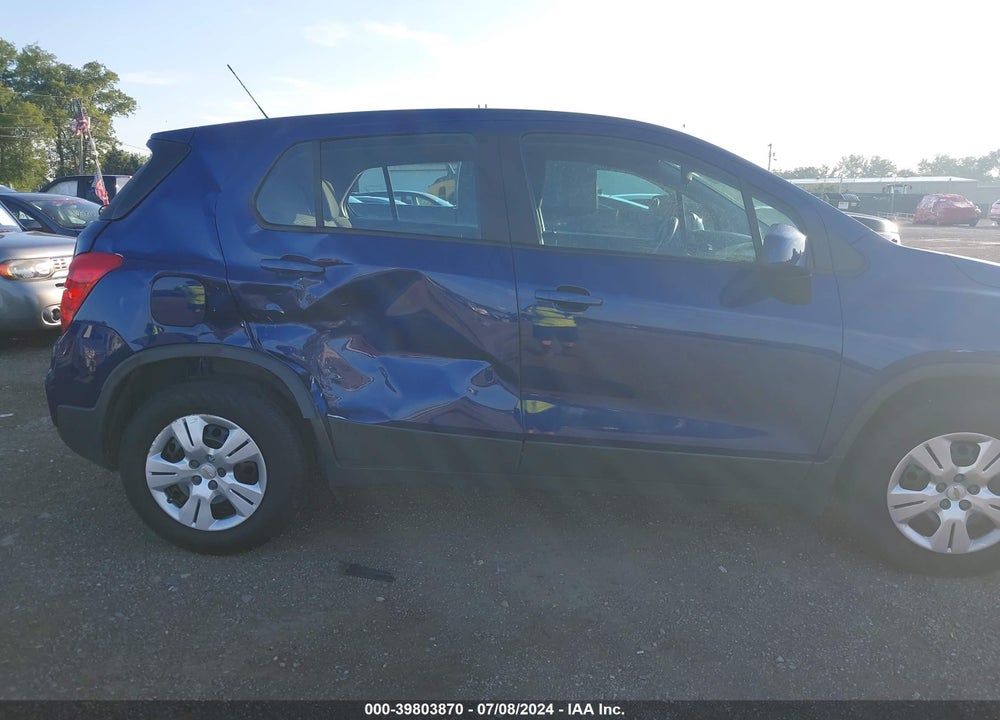 2017 CHEVROLET TRAX LS VIN: 3GNCJKSB5HL171384