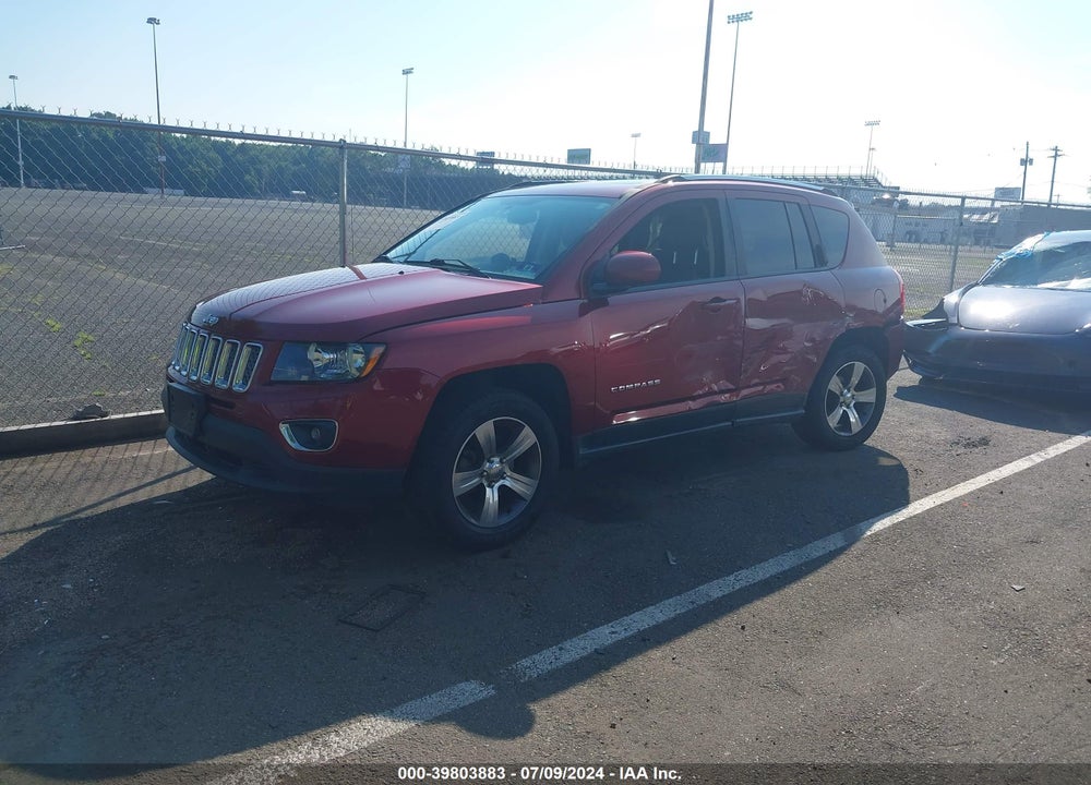 2017 JEEP COMPASS HIGH ALTITUDE 4X4 VIN: 1C4NJDEB4HD139864