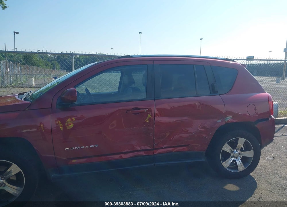 2017 JEEP COMPASS HIGH ALTITUDE 4X4 VIN: 1C4NJDEB4HD139864
