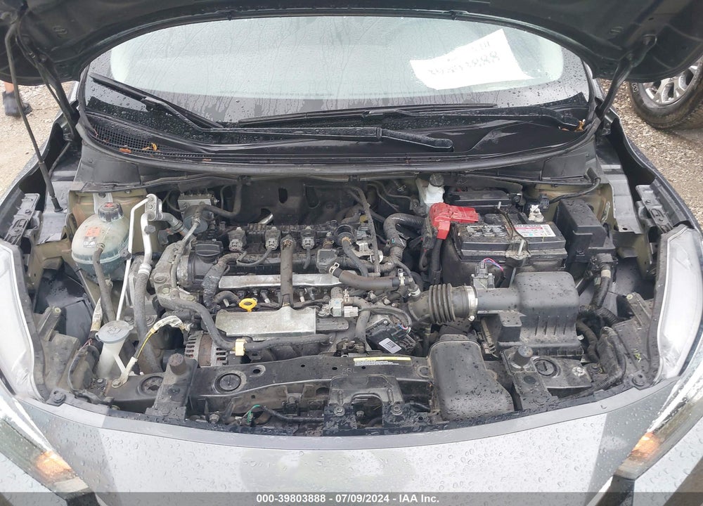 2021 NISSAN VERSA S XTRONIC CVT VIN: 3N1CN8DV2ML909887