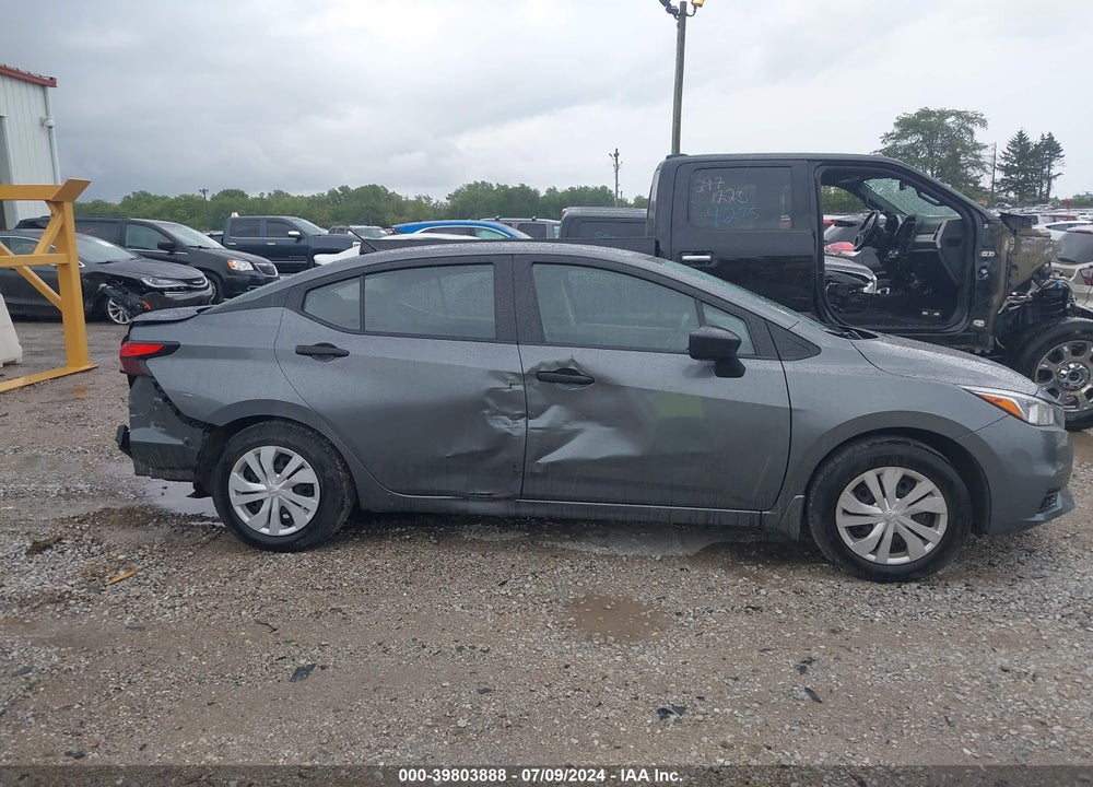 2021 NISSAN VERSA S XTRONIC CVT VIN: 3N1CN8DV2ML909887