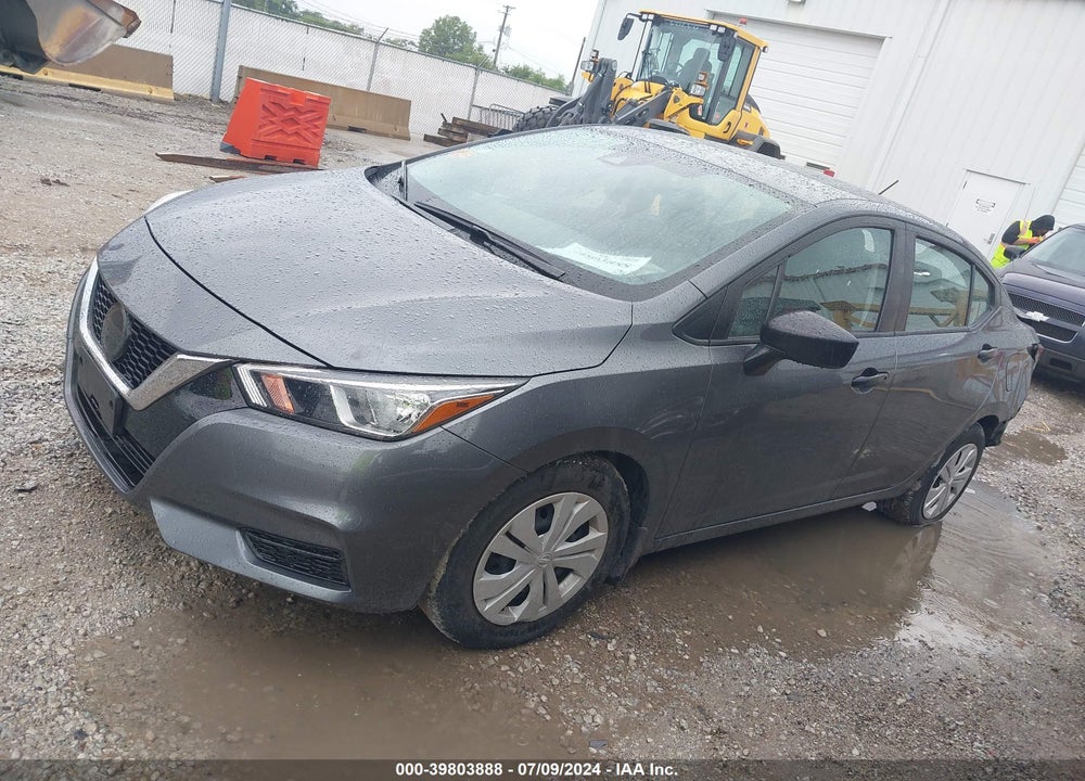 2021 NISSAN VERSA S XTRONIC CVT VIN: 3N1CN8DV2ML909887