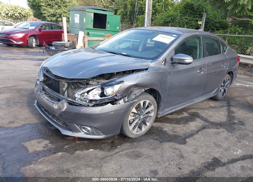 2017 NISSAN SENTRA SR VIN: 3N1AB7AP3HY314684