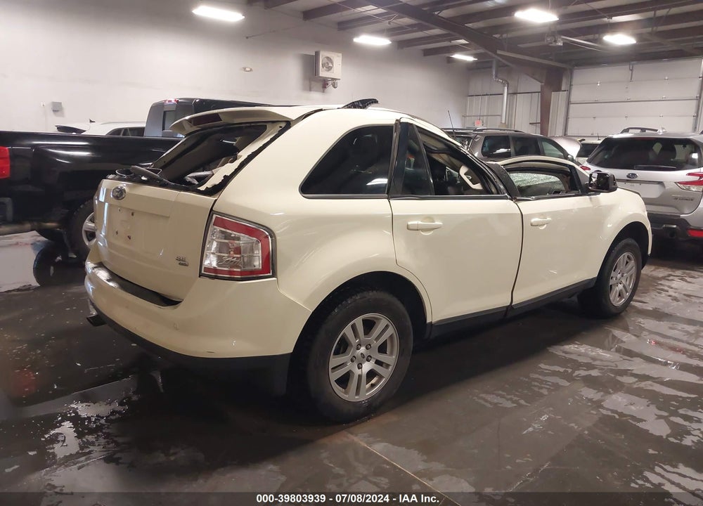2007 FORD EDGE SEL VIN: 2FMDK48C07BB63978