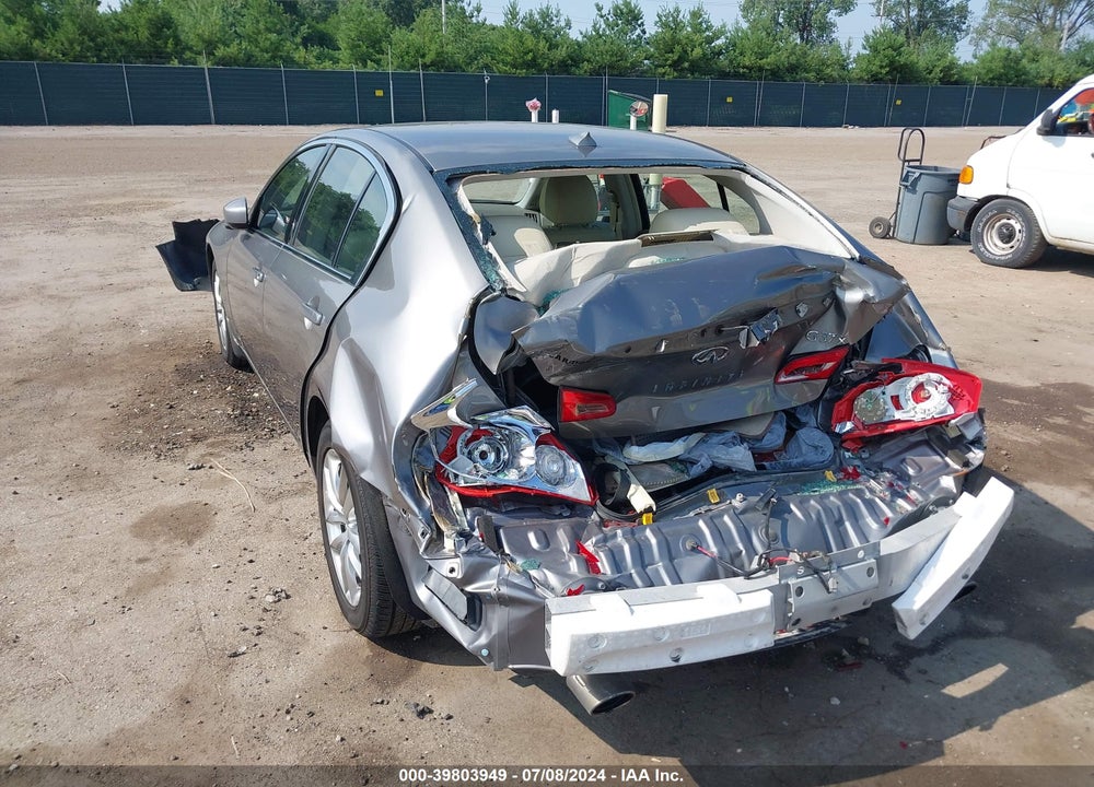 2009 INFINITI G37X VIN: JNKCV61F39M052926