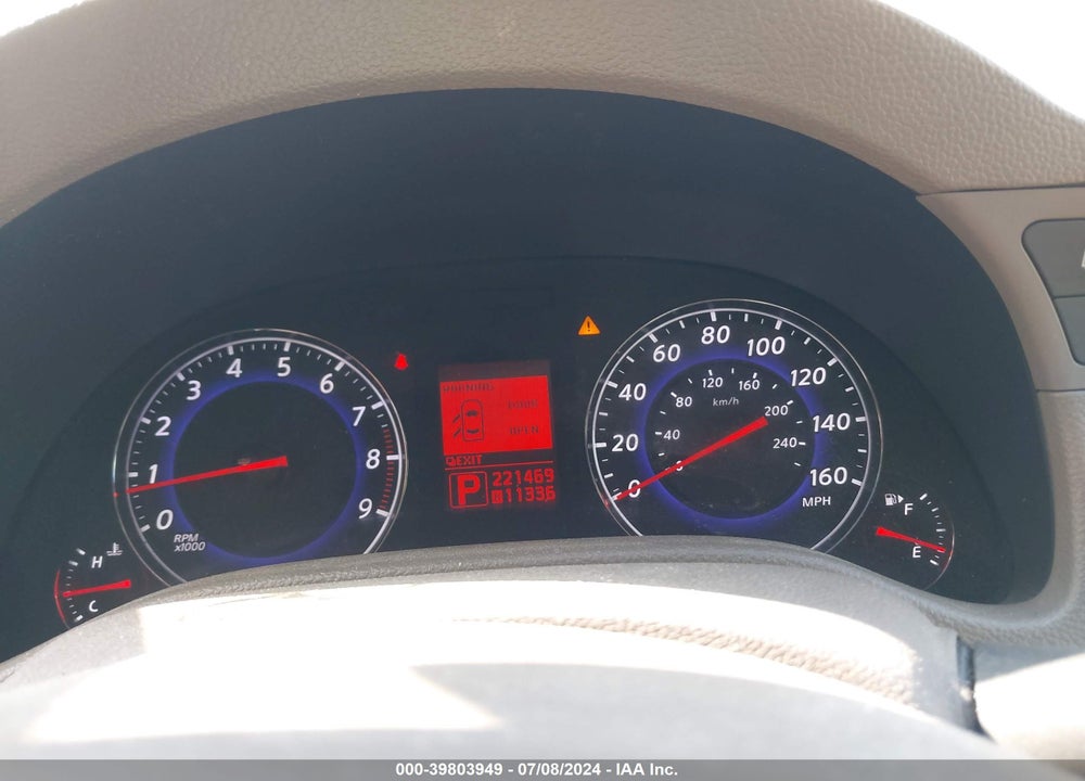 2009 INFINITI G37X VIN: JNKCV61F39M052926