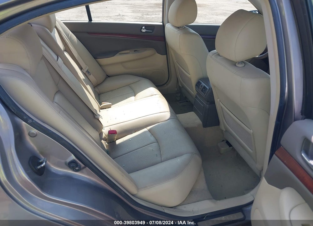 2009 INFINITI G37X VIN: JNKCV61F39M052926