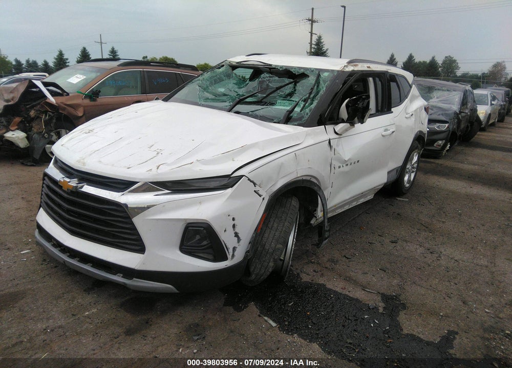 2022 CHEVROLET BLAZER FWD 2LT VIN: 3GNKBCR4XNS203494