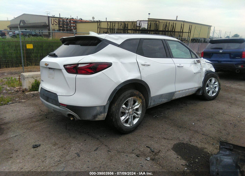 2022 CHEVROLET BLAZER FWD 2LT VIN: 3GNKBCR4XNS203494