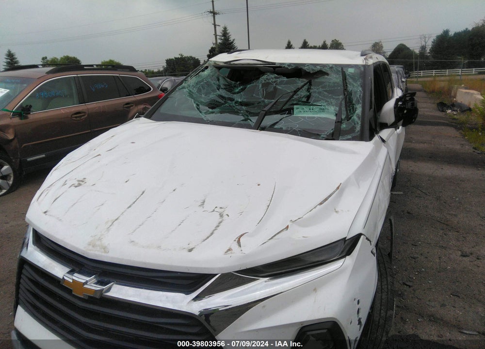 2022 CHEVROLET BLAZER FWD 2LT VIN: 3GNKBCR4XNS203494