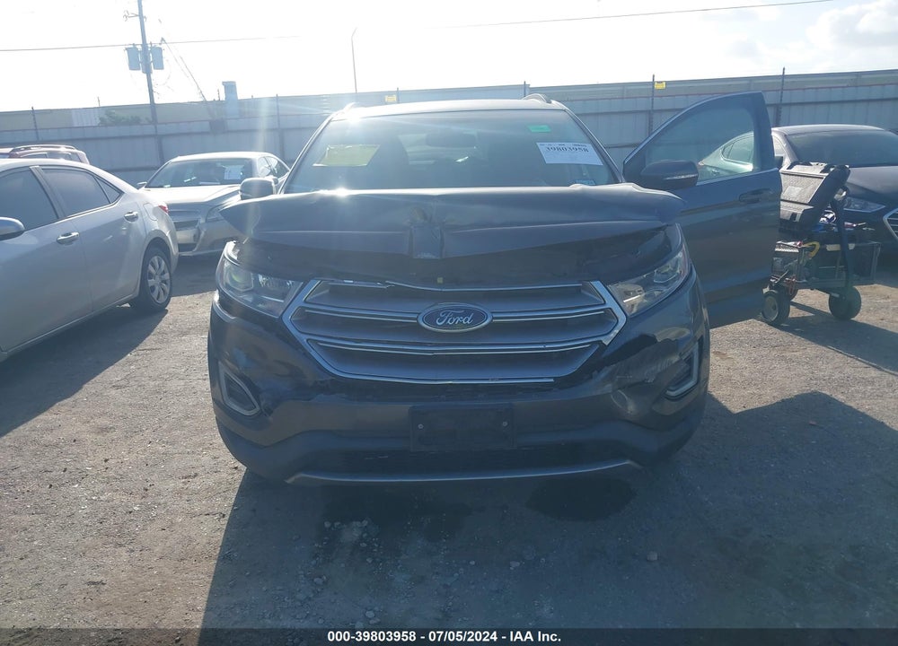2015 FORD EDGE SEL VIN: 2FMTK3J82FBC41834