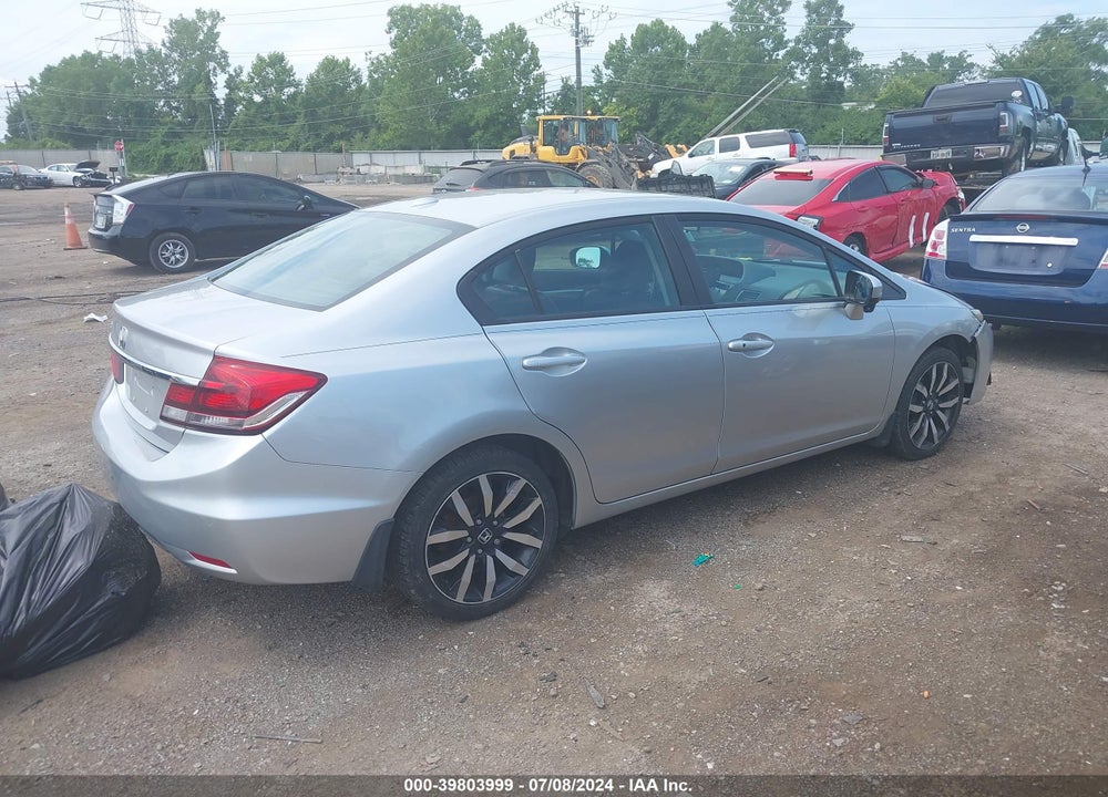 2015 HONDA CIVIC EX-L VIN: 19XFB2F99FE030779