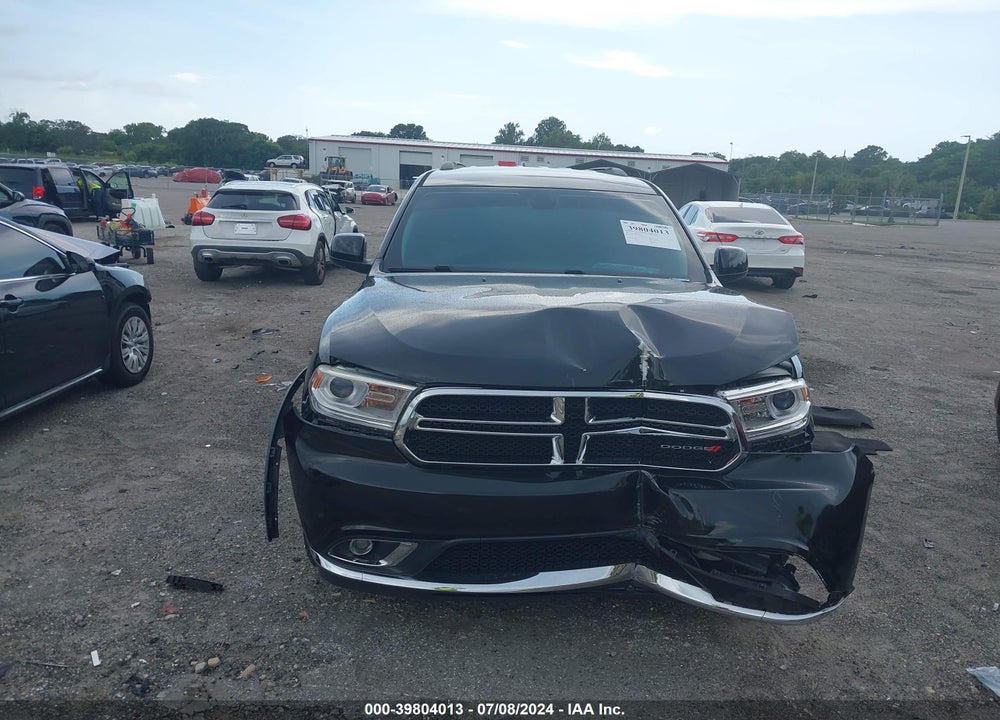 2016 DODGE DURANGO SXT VIN: 1C4RDHAG6GC483864