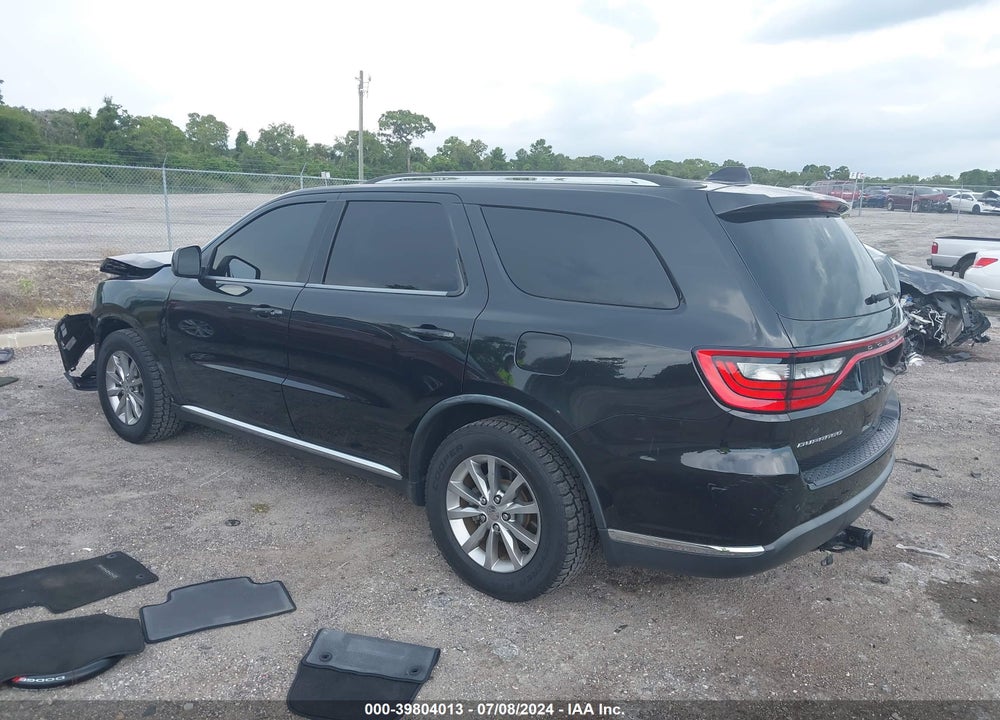 2016 DODGE DURANGO SXT VIN: 1C4RDHAG6GC483864