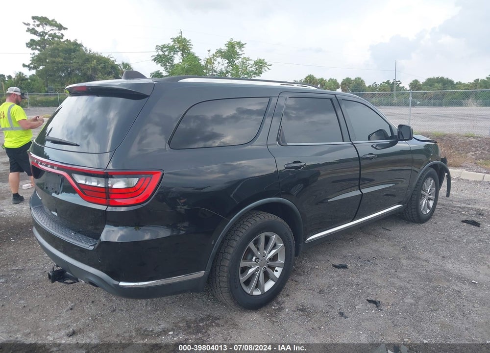 2016 DODGE DURANGO SXT VIN: 1C4RDHAG6GC483864