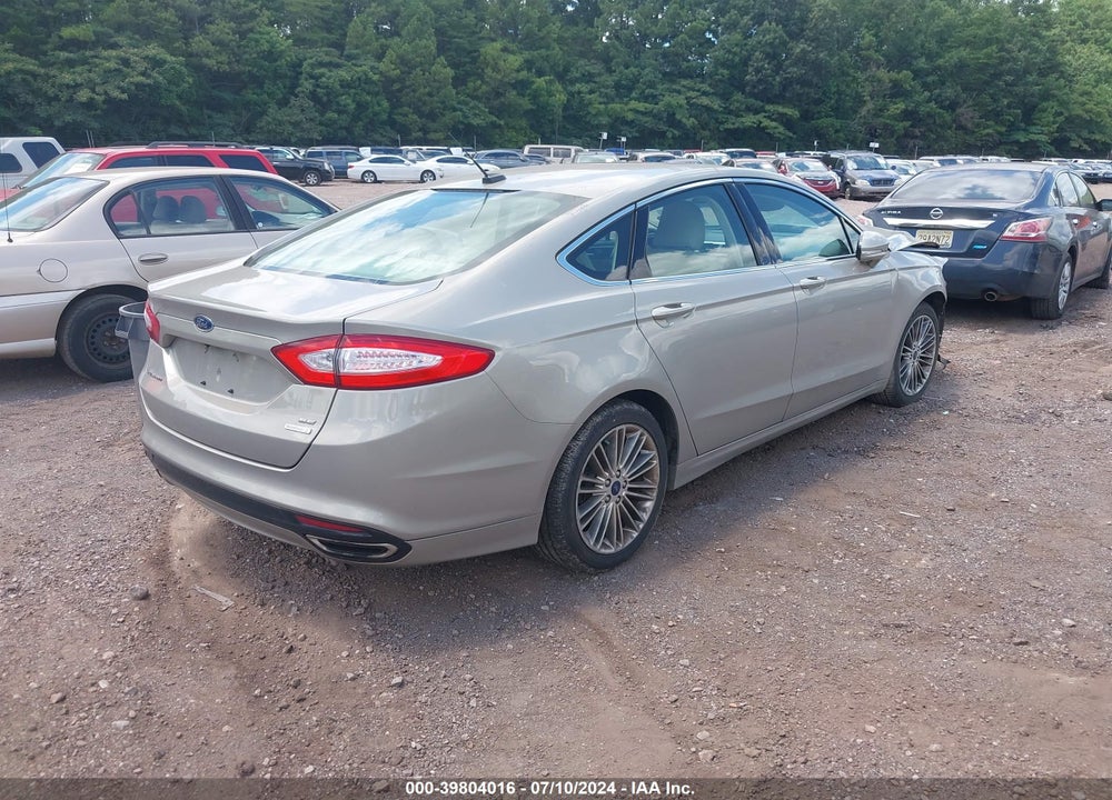 2015 FORD FUSION SE VIN: 3FA6P0H99FR261277