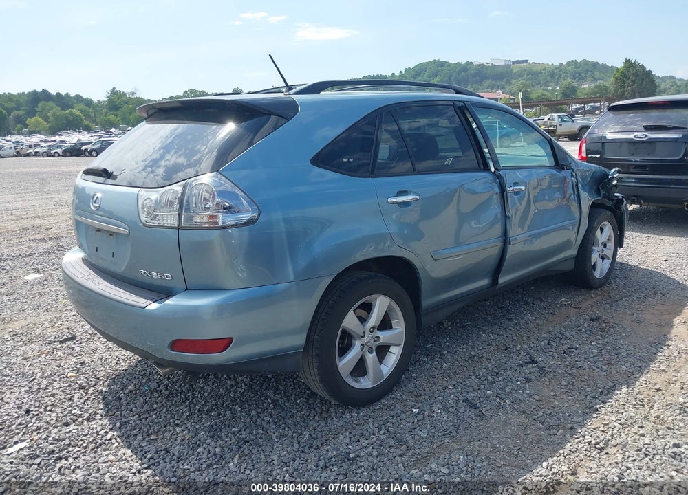 2008 LEXUS RX 350 VIN: 2T2GK31UX8C055726