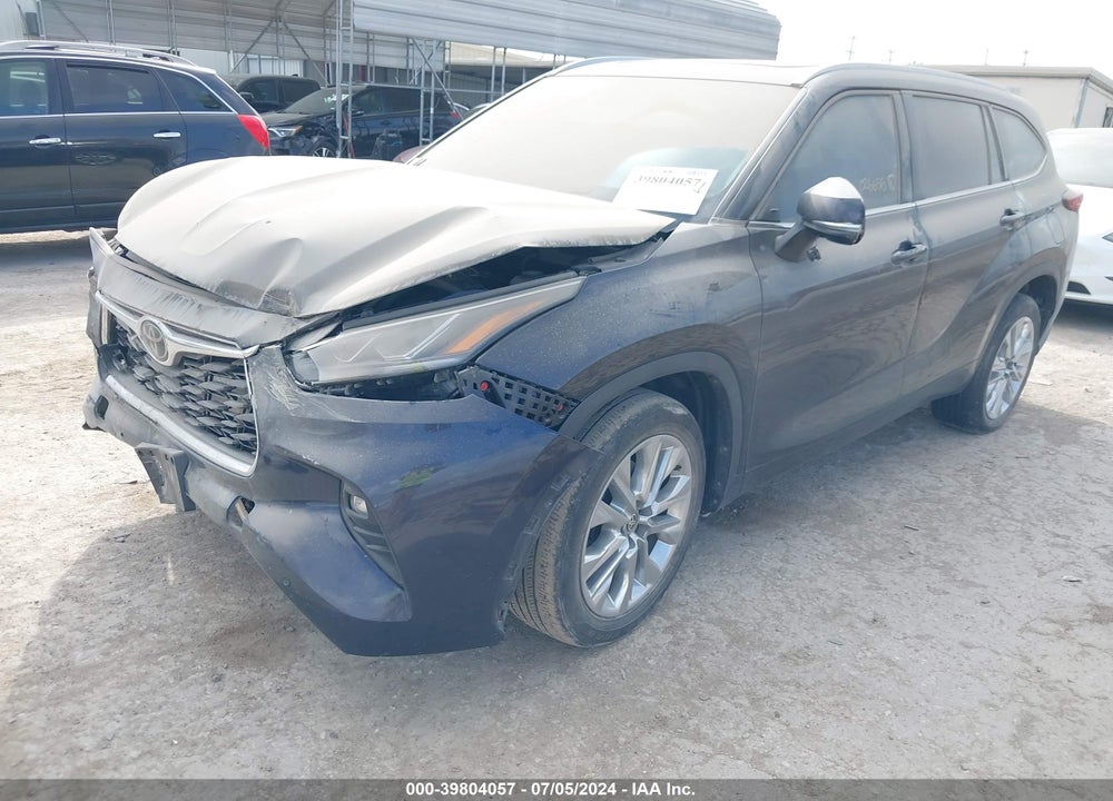 2020 TOYOTA HIGHLANDER LIMITED VIN: 5TDYZRAH8LS026655