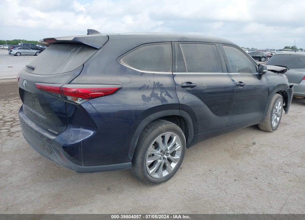2020 TOYOTA HIGHLANDER LIMITED VIN: 5TDYZRAH8LS026655